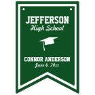 Custom Graduation Bunting | School, Grad Name Date