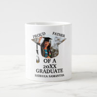 Custom Graduation cap tassel photo proud father