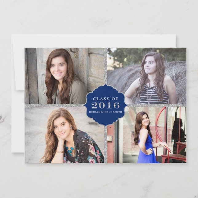 Custom Graduation Invitations for Debbie (Front)