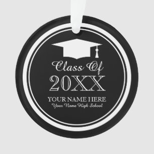 Custom graduation party favour ornaments for grads