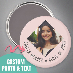 Custom Graduation Photo Announcement Magnet