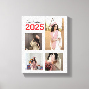 Custom Graduation Photo Canvas Print