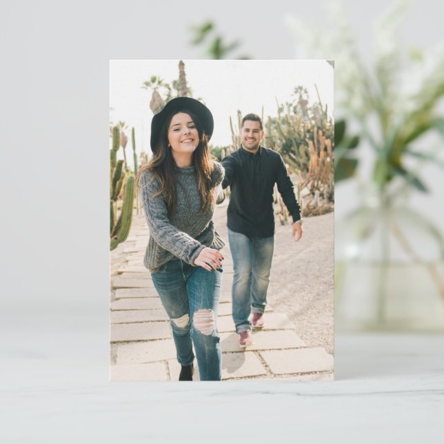 Custom Graduation Photo Cards (Standing Front)