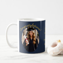 Custom Graduation Photo Mug Congratulations
