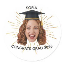 Custom Graduation Photo Personalised Congrats Grad
