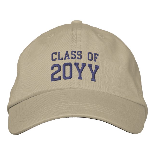 Custom Graduation School College Graduate Embroidered Hat (Front)