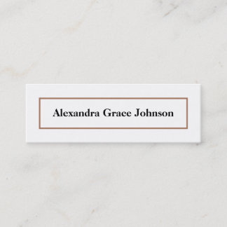 Custom Graduation Status Card (white/gold)