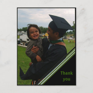 Custom Graduation Thank You Card - Triangle