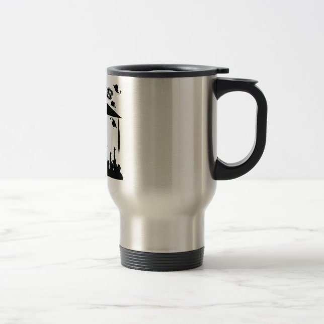Custom Graduation Travel Mug (Right)