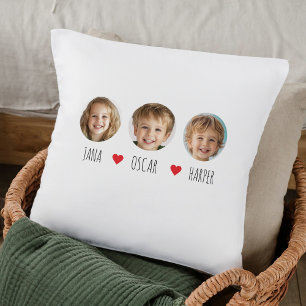 Custom Grandchild Face Pillow   Personalised Photo