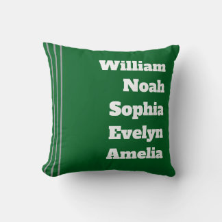 Custom Grandchildren Names  Cushion