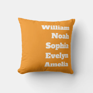 Custom Grandchildren Names  Cushion