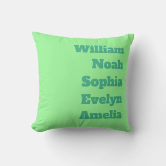 Custom Grandchildren Names  Cushion