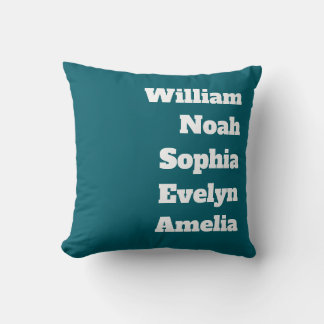 Custom Grandchildren Names  Cushion