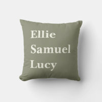 Custom Grandchildren Names Stylish Rustic