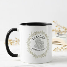 Custom Grandma "My First Valentine" Illustration C