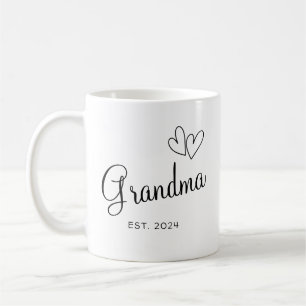 Custom Grandma's Coffee Cup Christmas Gift for Gr
