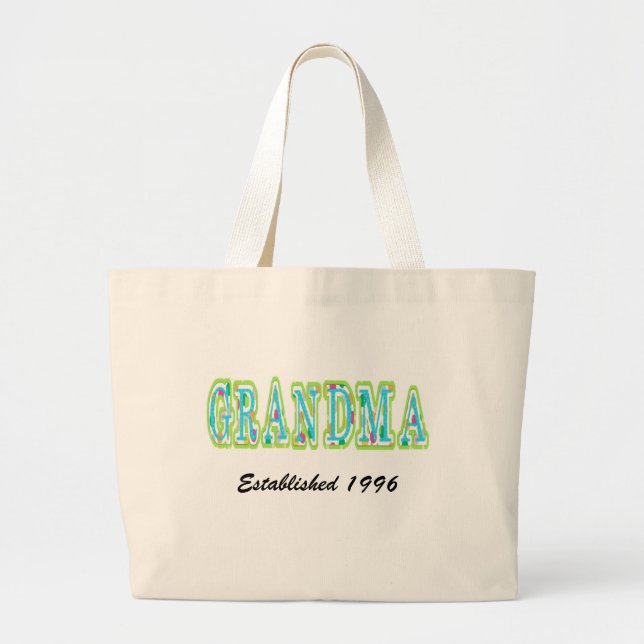 Custom Grandma's Tote Bag (Front)