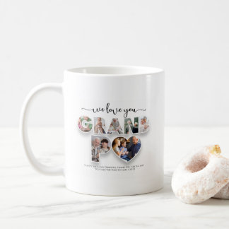Custom Grandpa Collage Coffee Mug