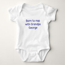 Custom Grandpa Gift From Baby, Baby Boy, 