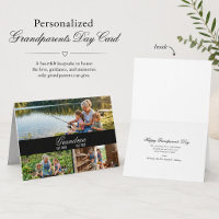 Custom Grandparents Day Photo Collage Keepsake