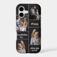 Custom Grandparents Day Photos iPhone Case