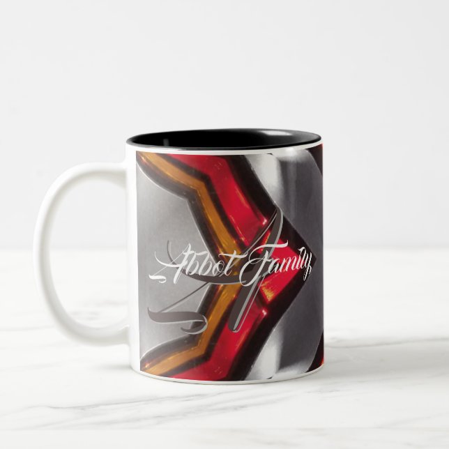 Custom Grandparents Gift Hot Cocoa Coffee Cup (Left)