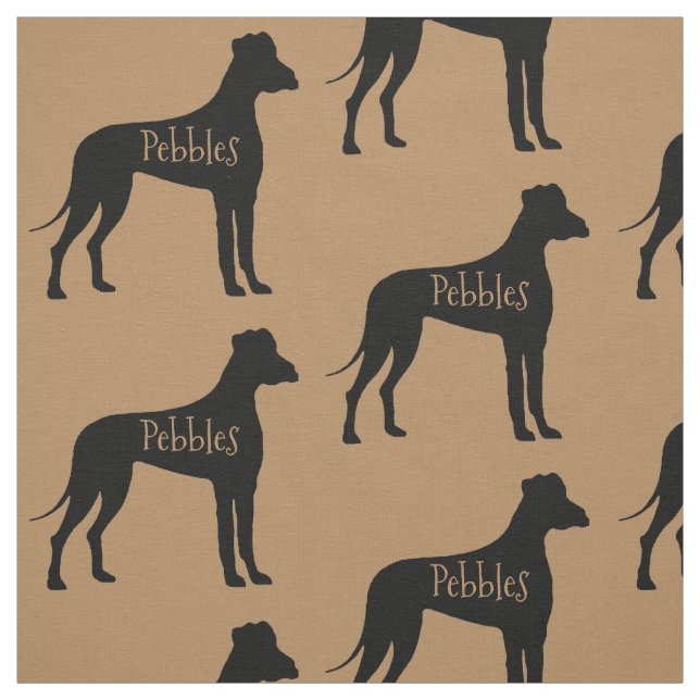 Custom Great Dane Dog Fabric (Swatch)