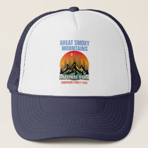 Custom Great Smoky Mountains National Park  Trucker Hat