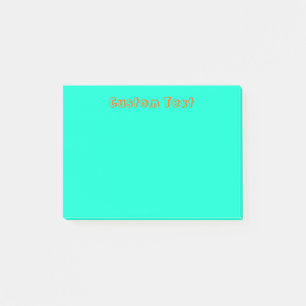 Custom Green/Blue Post-it Notes