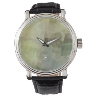 Custom Green Clock Watch