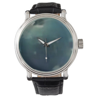 Custom Green Clock Watch