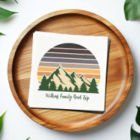 Custom Green Forest Mountain Nature Party