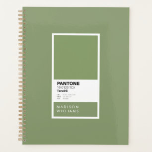 Custom Green Notebook   Personalised Journal Planner