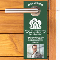 Custom Green Real Estate Company Home Marketing