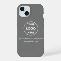 Custom Grey Business Logo Branded