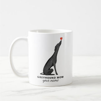 Custom Greyhound Mum Mug, Personalised Text Mug