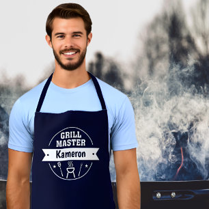 Custom Grill Master (with your name) Apron
