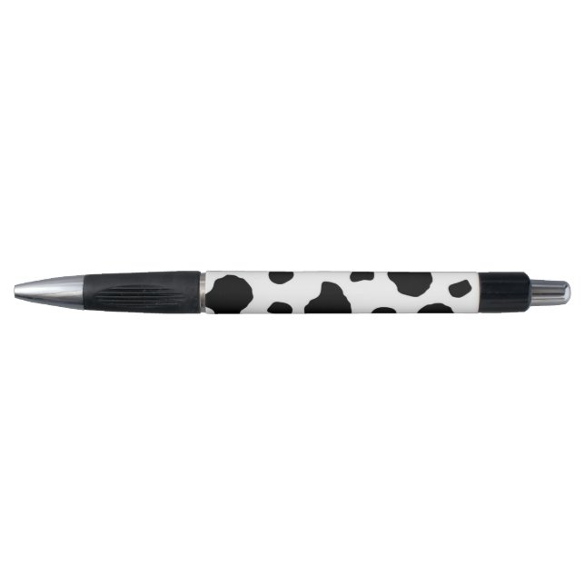 Custom Grip Ink Pen-Emmy-Cow Print (Front)