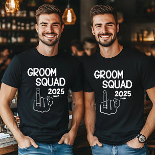 Custom Groom Squad Shirt - Funny Bachelor Party