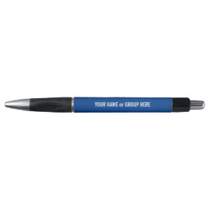 Custom Group Name & Text Promotional Blue
