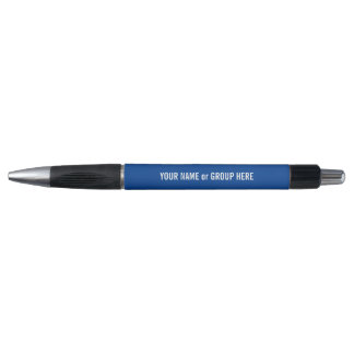 Custom Group Name & Text Promotional Blue