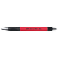 Custom Group Name & Text Promotional Red