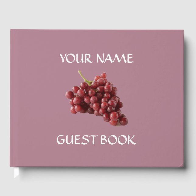 Custom Guest Book (Front)