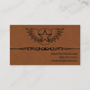 Custom Guitar Country Western Band Music Musician Business Card