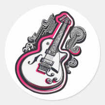 Custom Guitar Stickers