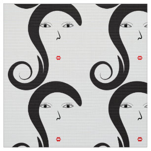 Custom Hair Stylist Salon Haircut Hair Fabric