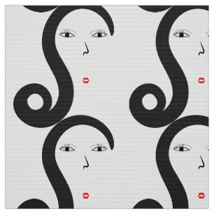 Custom Hair Stylist Salon Haircut Hair Fabric