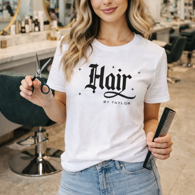 Custom Hairdresser for Hair Stylist Salon T Shirt (Creator Uploaded)