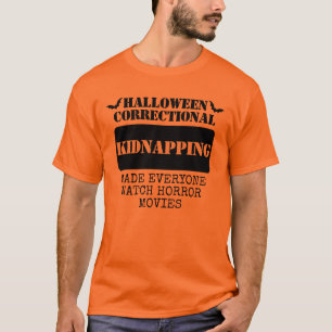 Custom Halloween Correctional Inmate Group T-Shirt